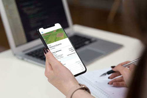 mockup - Tracestory